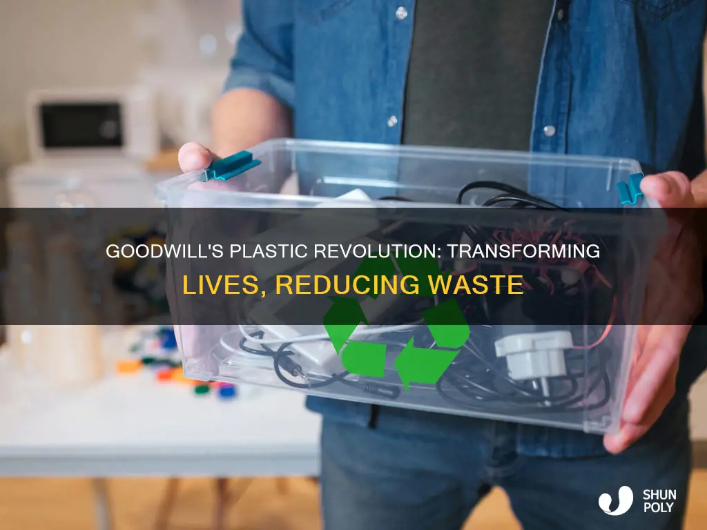 what does goodwill do with plastic