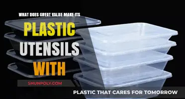What Materials Are Great Value Plastic Utensils Made From?