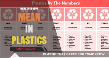 The Meaning of HDPE in Plastic Manufacturing
