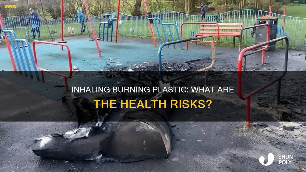 what does inhaling burning plastic do