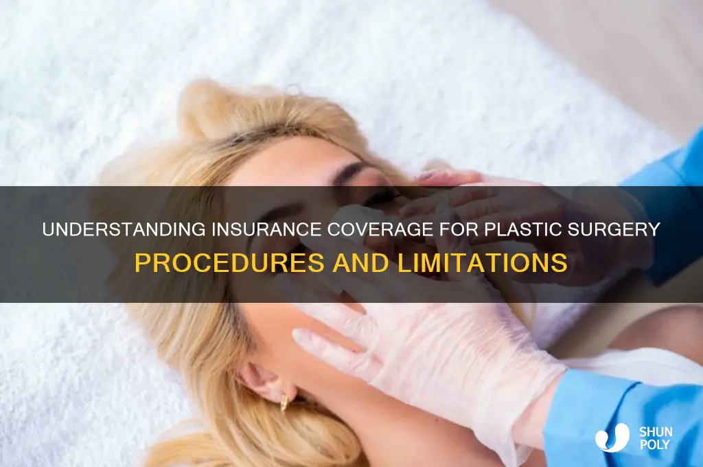 what does insurance cover in plastic surgery