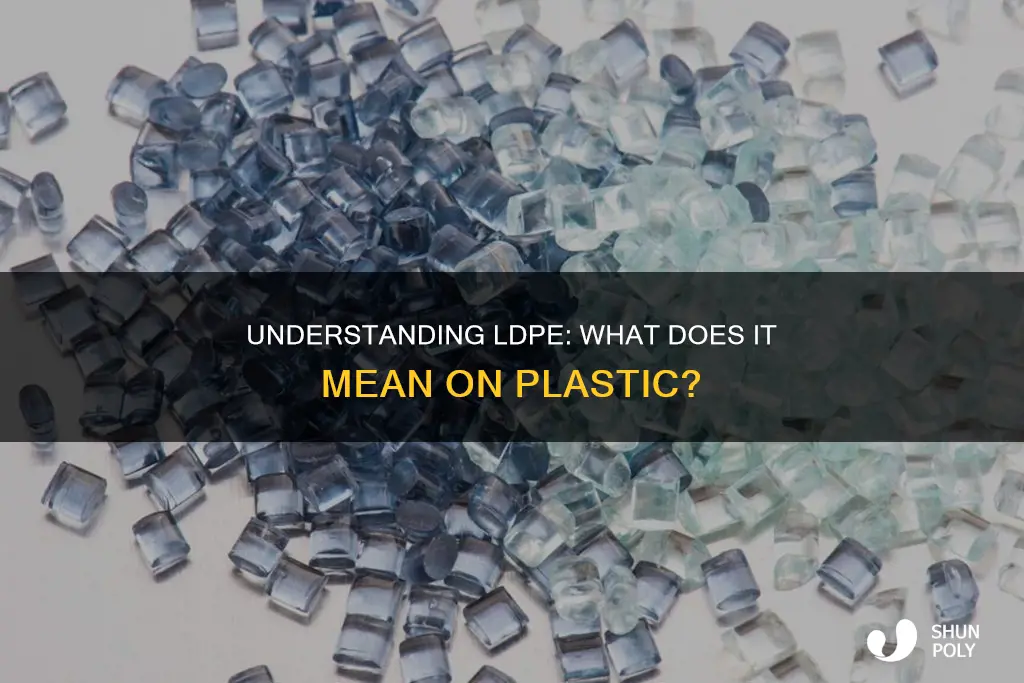 what does ldpe mean on plastic