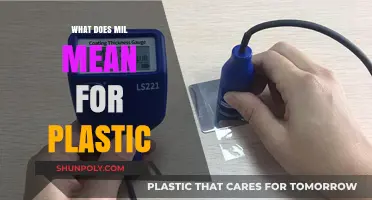 Understanding the Basics of Plastic: What Does MIL Mean?