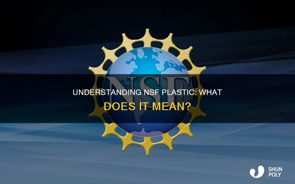 what does nsf mean on plastic