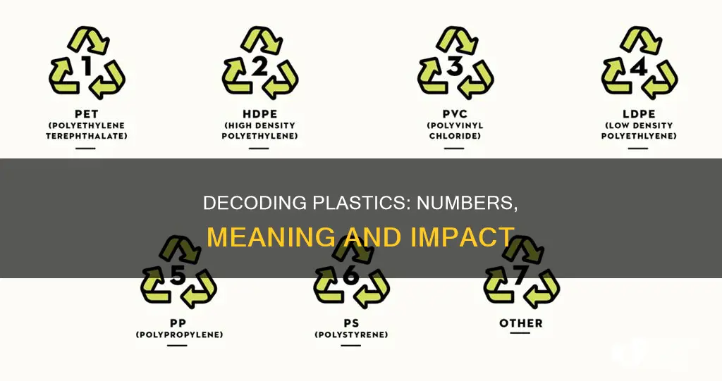 what does numbers mean on small plastics