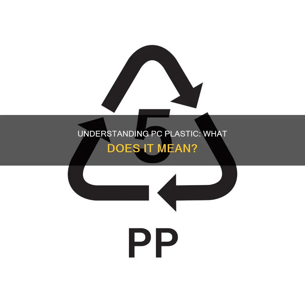 what does pc on plastic mean