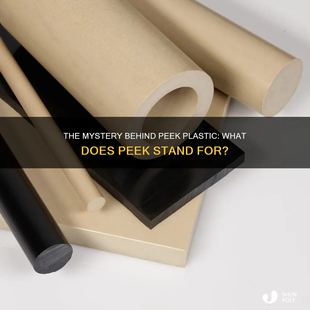 what does peek stand for in plastic