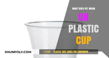 Understanding the PET Plastic Marking on Your Cups
