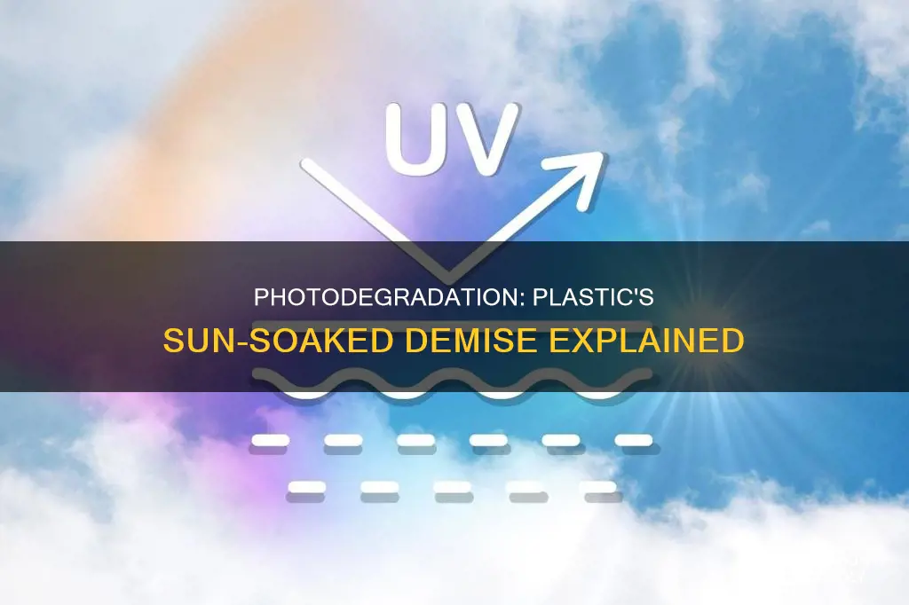 what does photodegradation do to plastic
