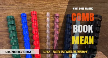 Plastic Comb Binding: What Does It Mean?