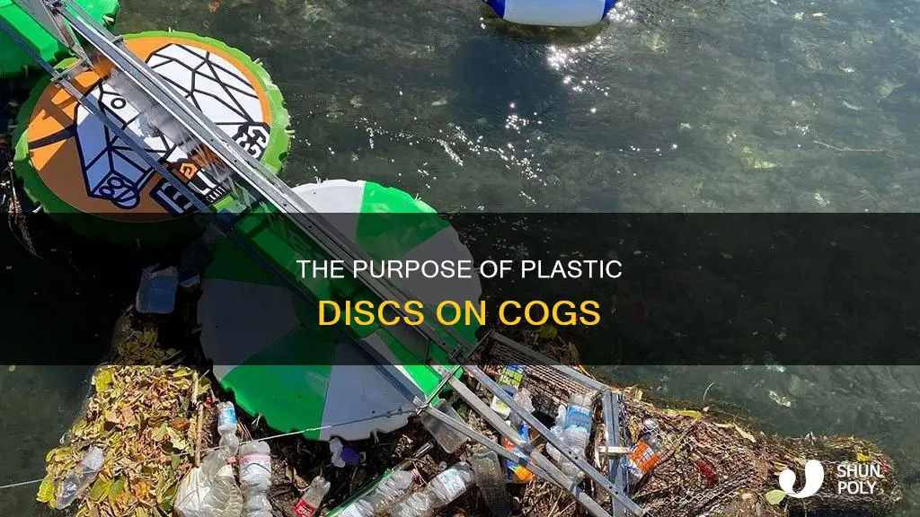 what does plastic disc on cog do