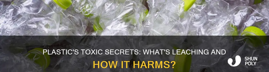 what does plastic leach when heated