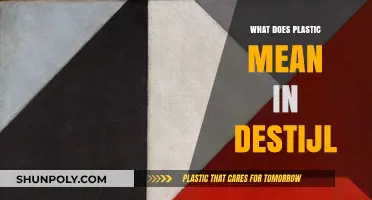 The Plastic Meaning in De Stijl Art