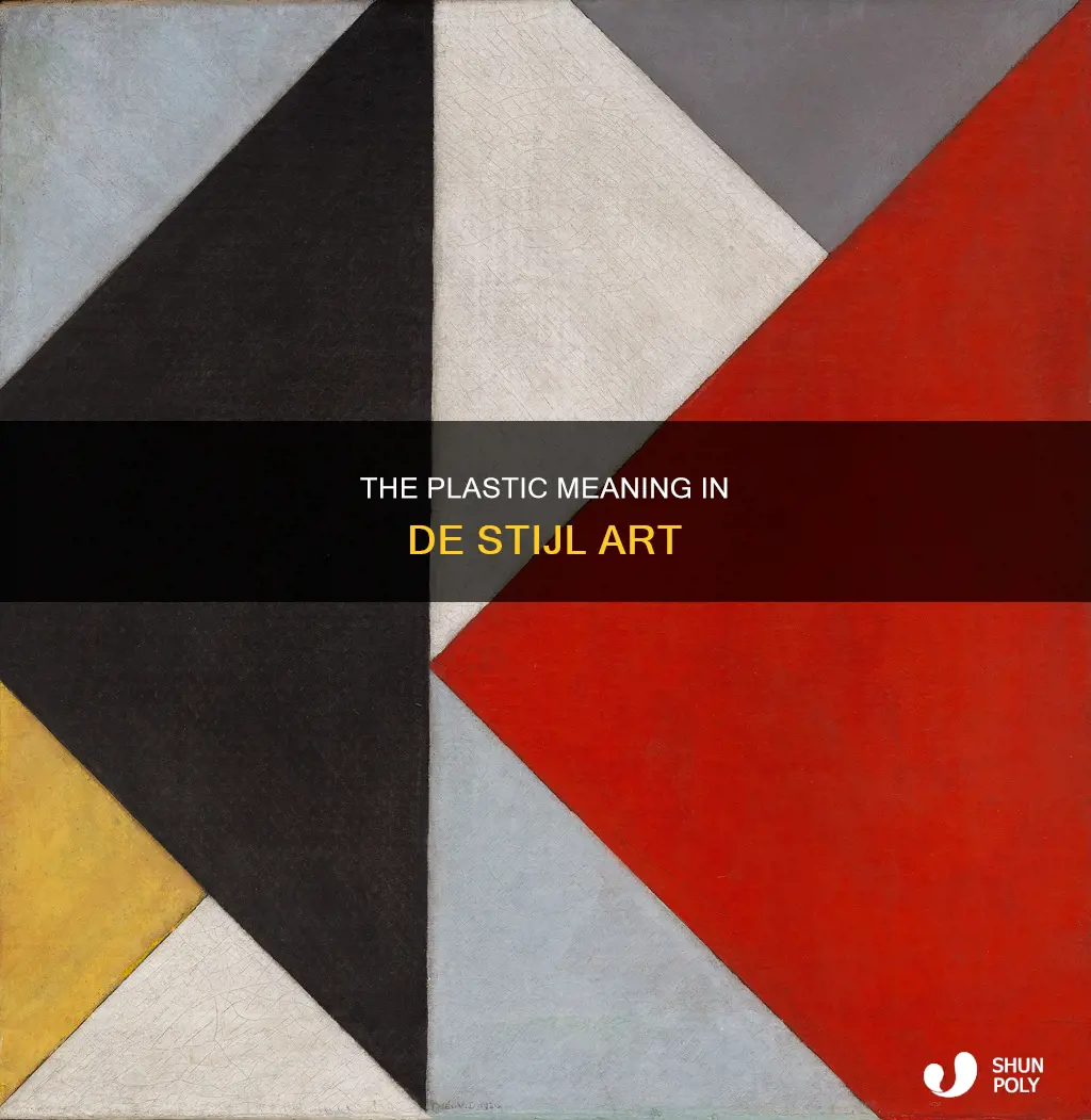 what does plastic mean in destijl