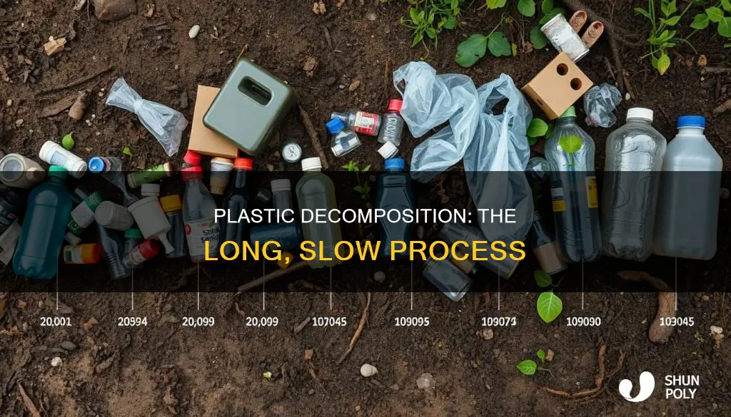 what does plastic need to decompose