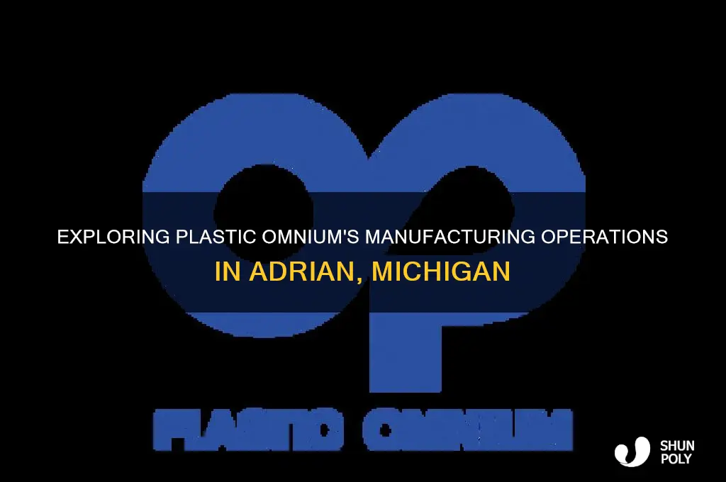 what does plastic omnium in adrian mi make
