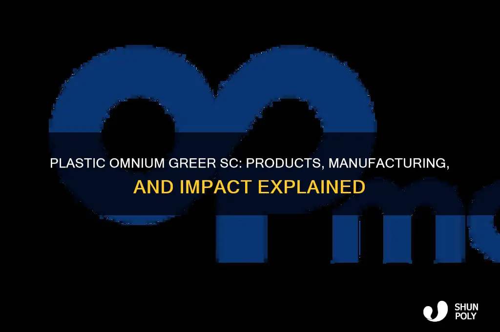 what does plastic omnium make in greer sc