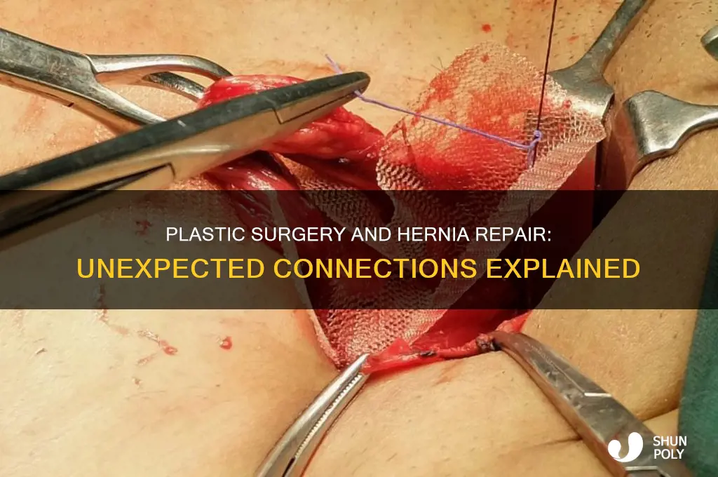 what does plastic surgery have to do with hernia