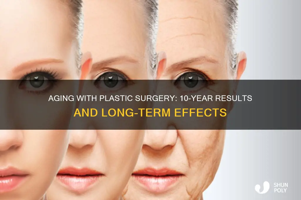 what does plastic surgery look like after 10 years