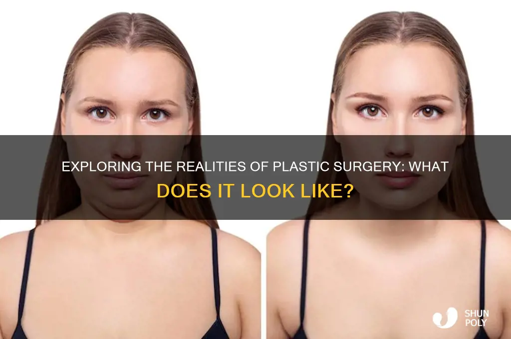 what does plastic surgery look like