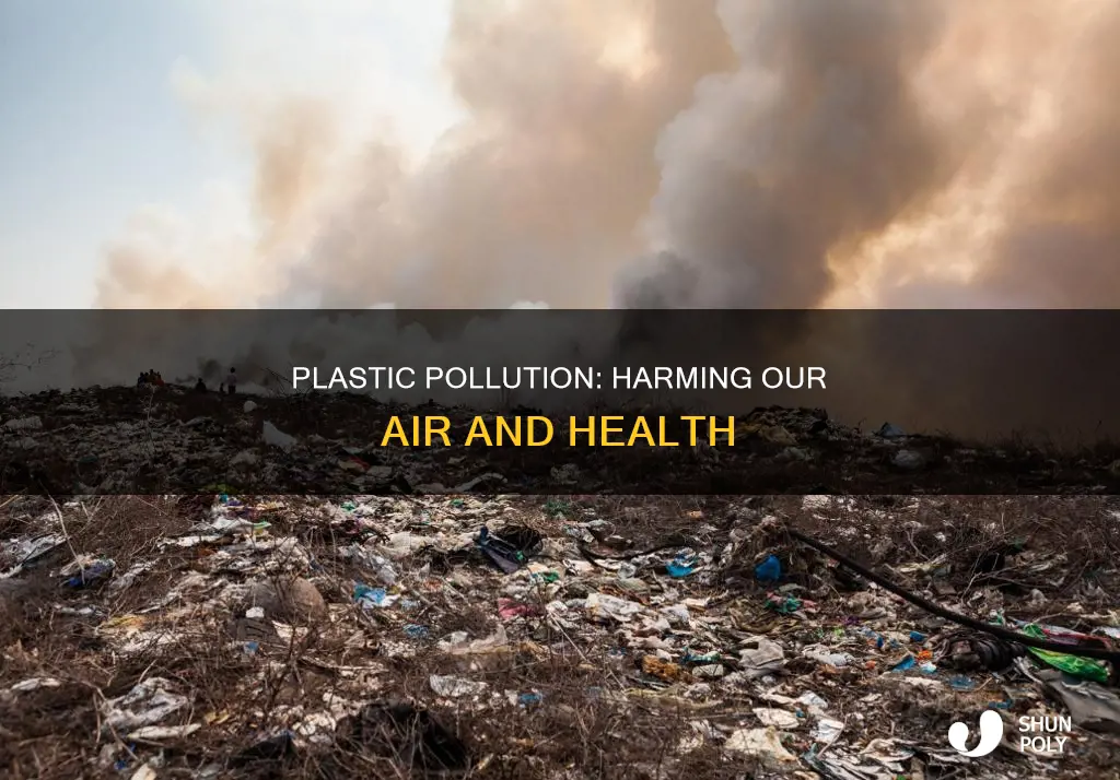 what does plastic to do the air