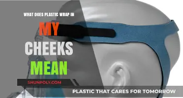 Unraveling the Mystery: What Does Plastic Wrap in My Cheeks Mean?