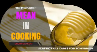 The Art of Plasticity in Cooking: Understanding Transformations