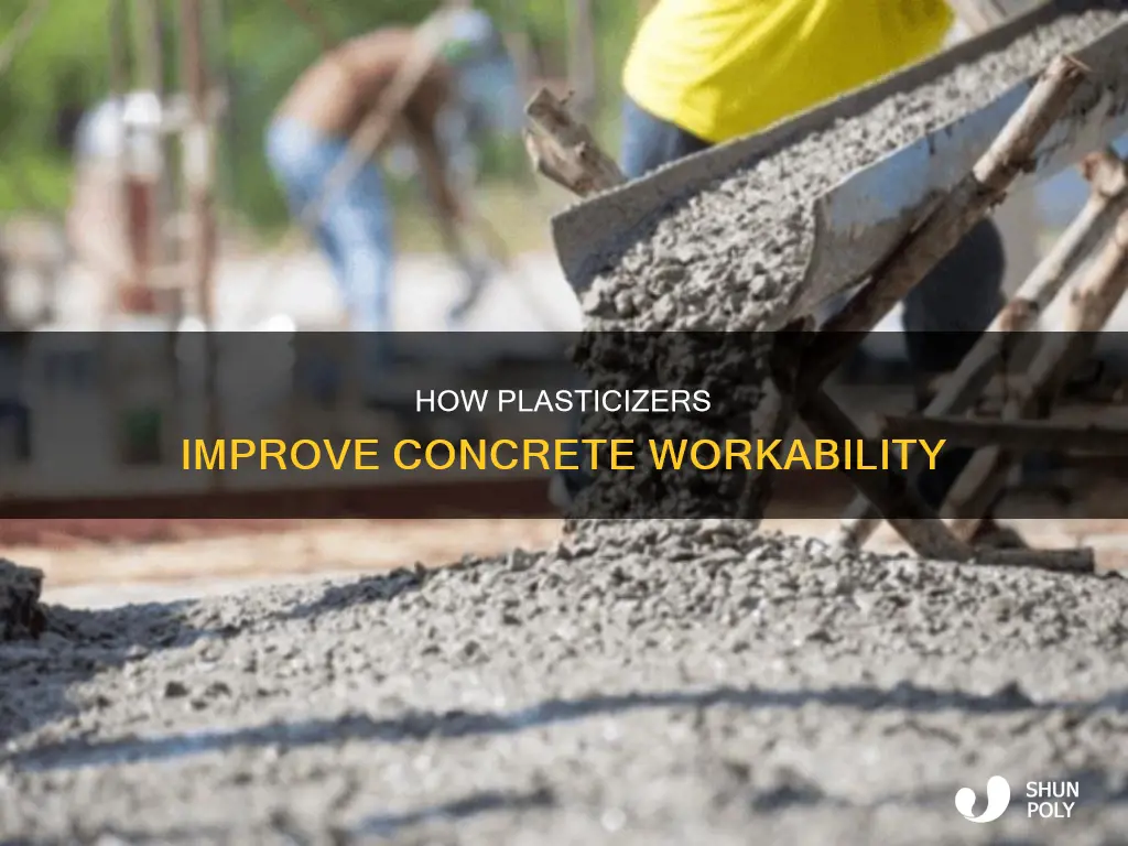what does plasticizer do in concrete
