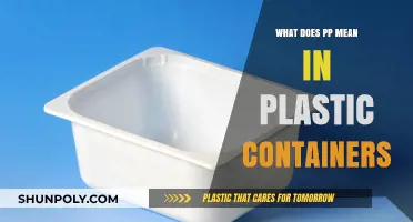 Understanding PP: Plastic Containers' Hidden Meaning