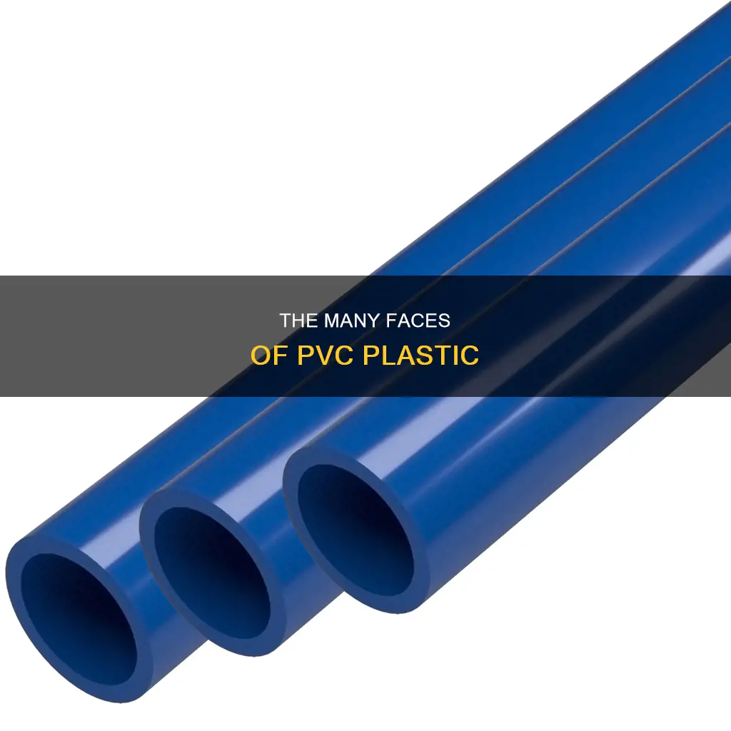 what does pvc plastic look like