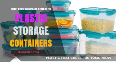 The Mystery of the Snowflake Symbol on Plastic Containers