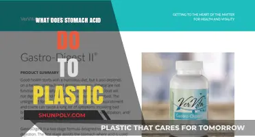 Stomach Acid's Effect on Plastic: A Breakdown