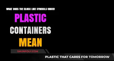 Understanding the Clock Symbols on Plastic Containers