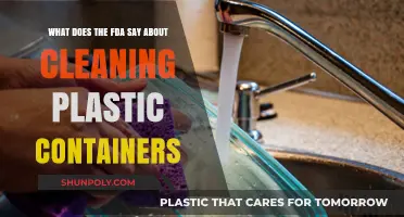Plastic Container Cleaning: FDA Guidelines and Recommendations