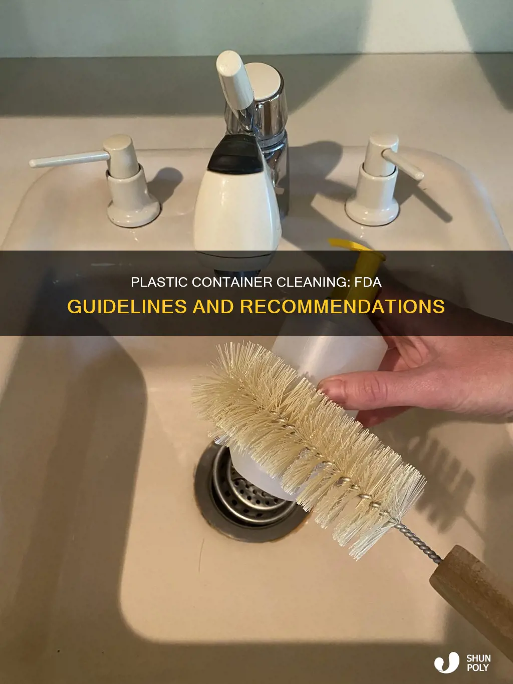 what does the fda say about cleaning plastic containers