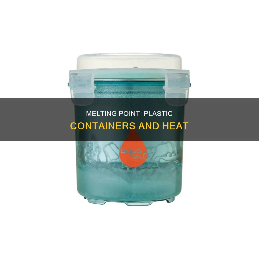 what does the plastic outer container heat