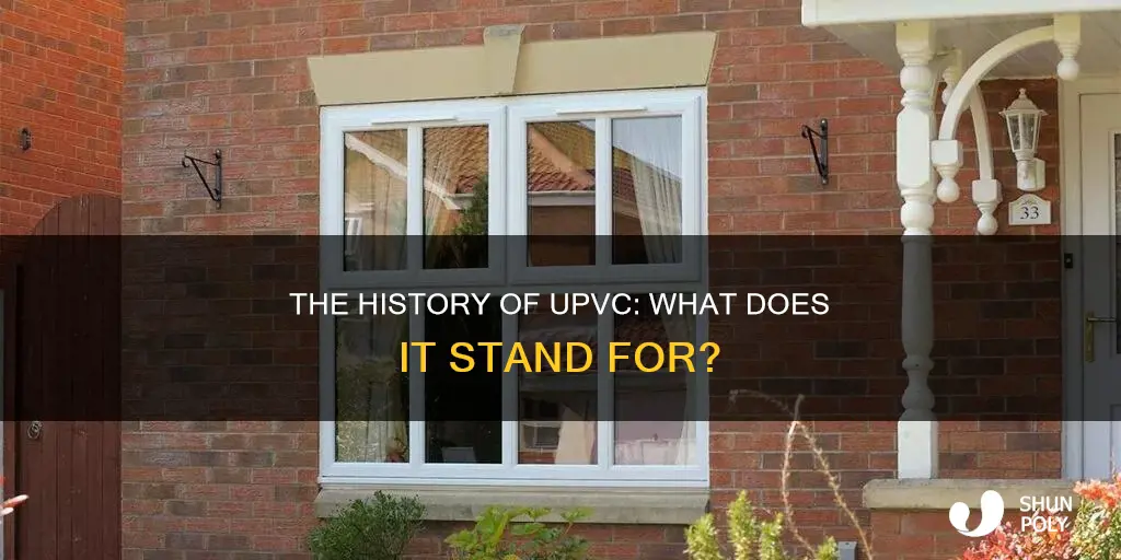 what does upvc stand for in plastic