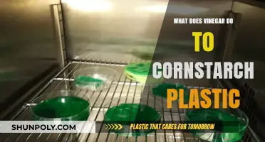 How Vinegar Affects Cornstarch Plastic