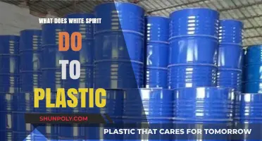 How White Spirit Interacts with Plastic
