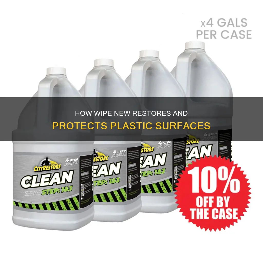 what does wipe new do to plastic