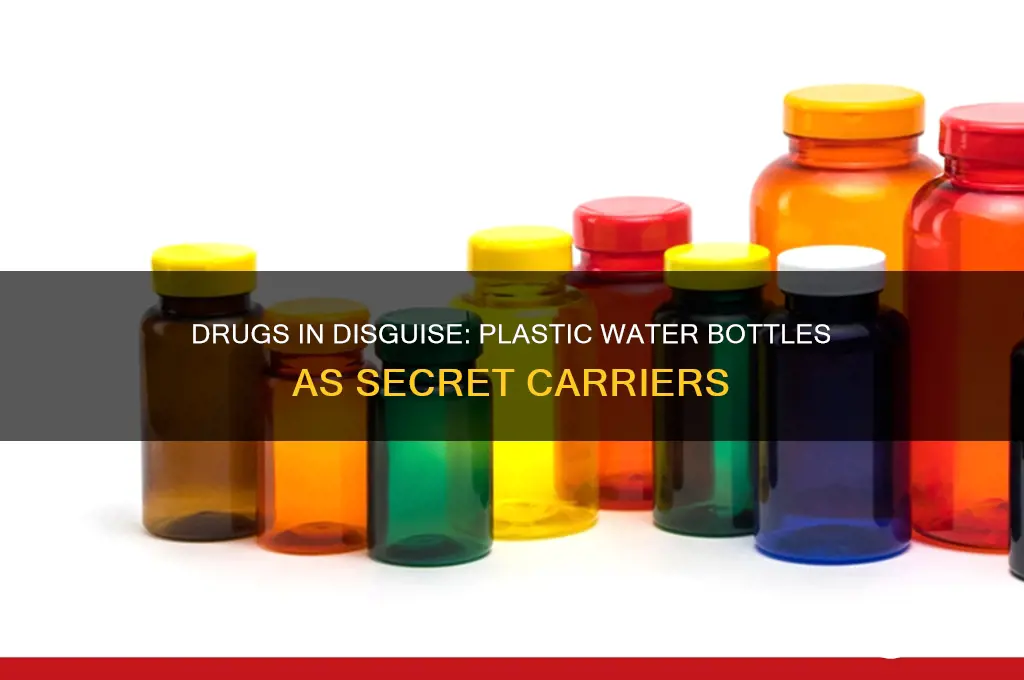 what drugs use plastic water bottles