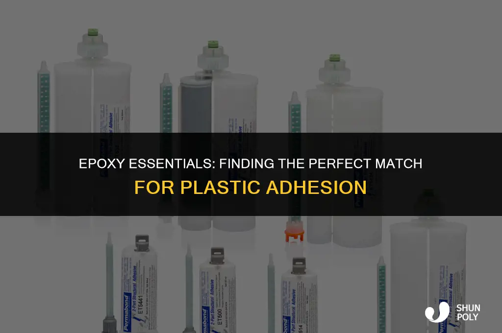 what epoxy will bite into plastic