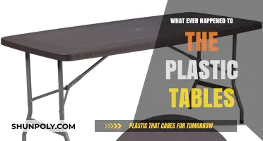 The Evolution of Plastic Tables: Where Are They Now?