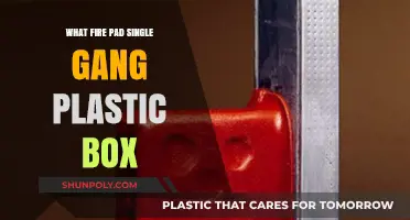 Fire-Rated Pad: Single-Gang Plastic Box Options