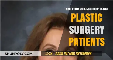 St. Joseph of Orange Plastic Surgery: Patient Floor Guide