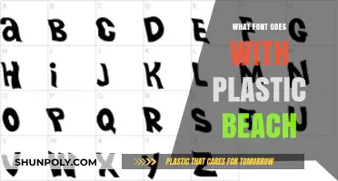 Fonts for Plastic Beach: A Guide to Typographic Pairings