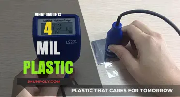 Understanding Plastic Thickness: 4-Mil Gauge Explained