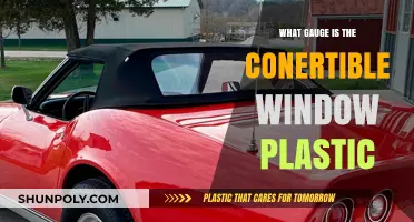 Window Plastic Gauges: Understanding Thickness for Convertibles