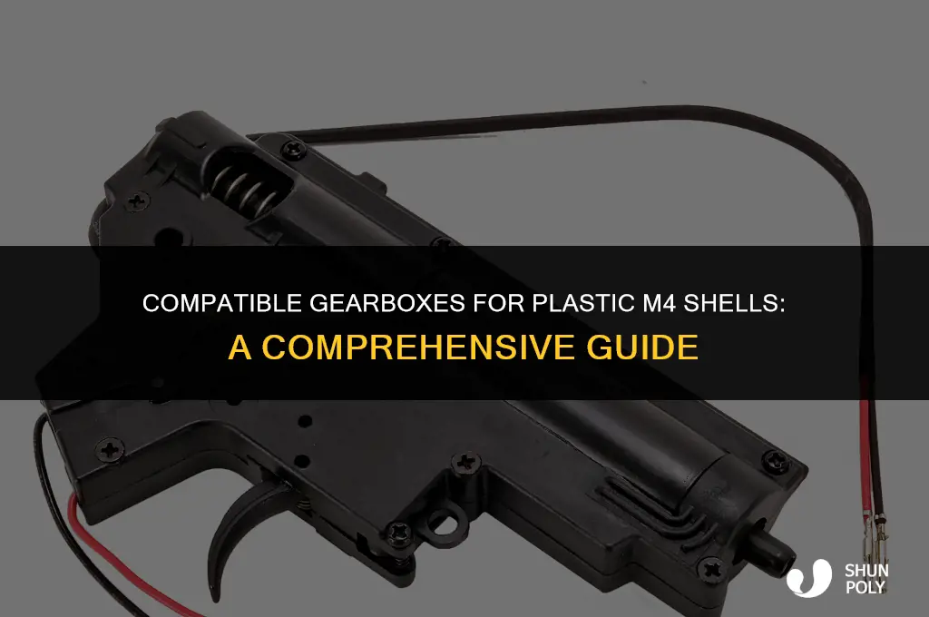 what gearboxes will fit in a plastic m4 shell