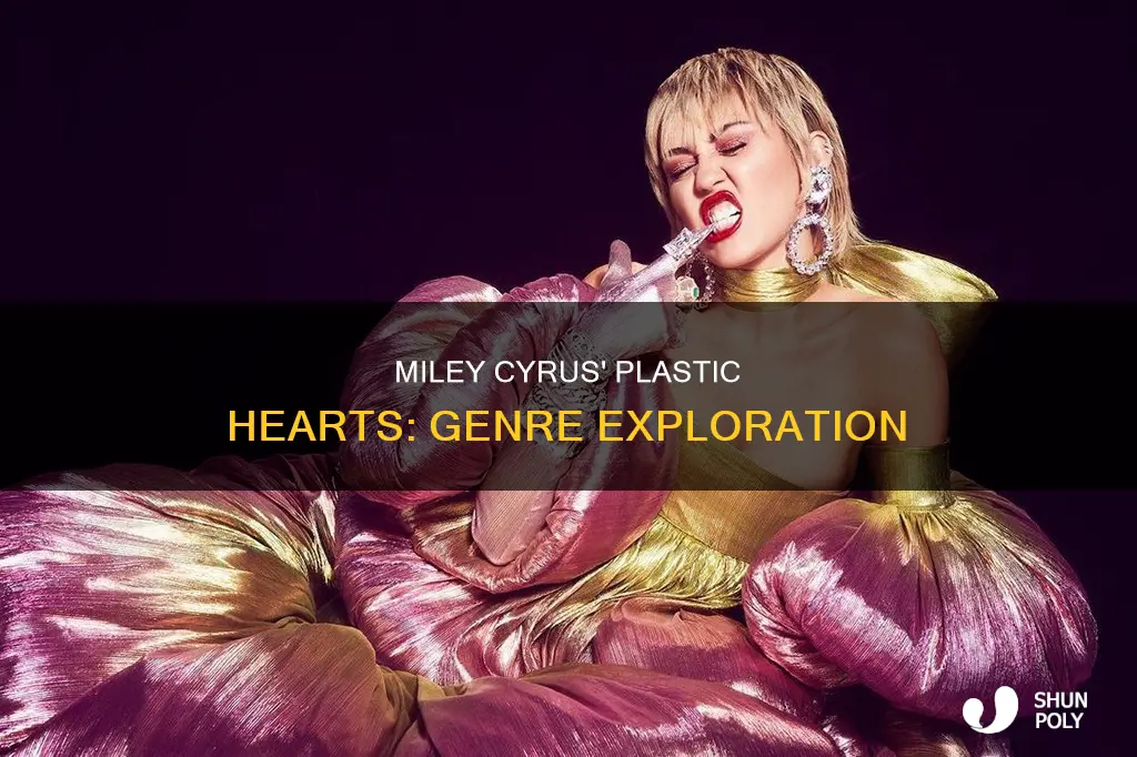 what genre is miley cyrus plastic hearts